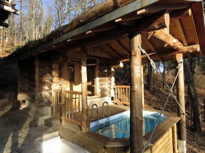 La Cabane De Hans Saint-Martial-de-Gimel Esterno foto
