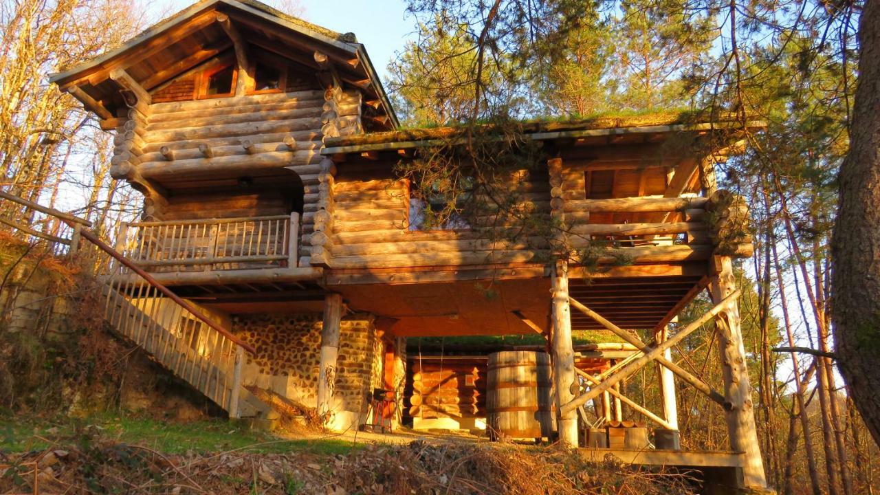 La Cabane De Hans Saint-Martial-de-Gimel Esterno foto